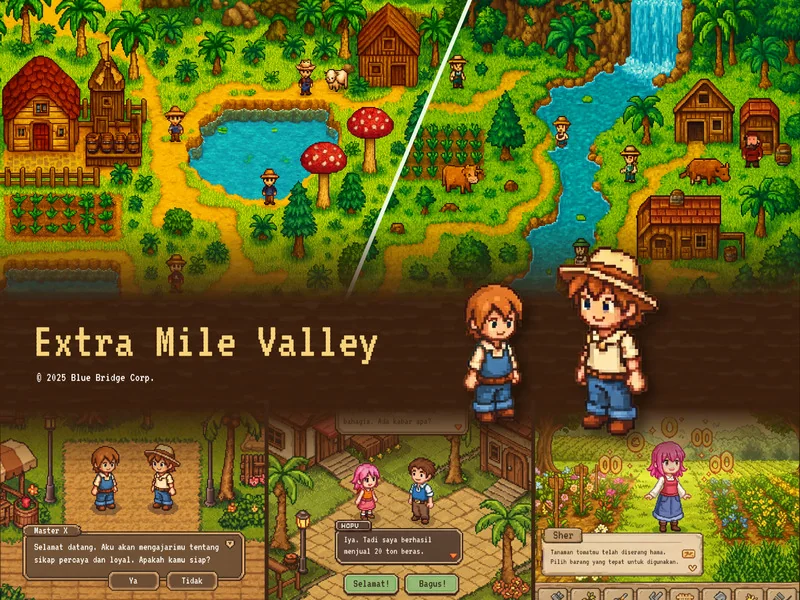 Extra Mile Valley: Interactive Learning Gamification