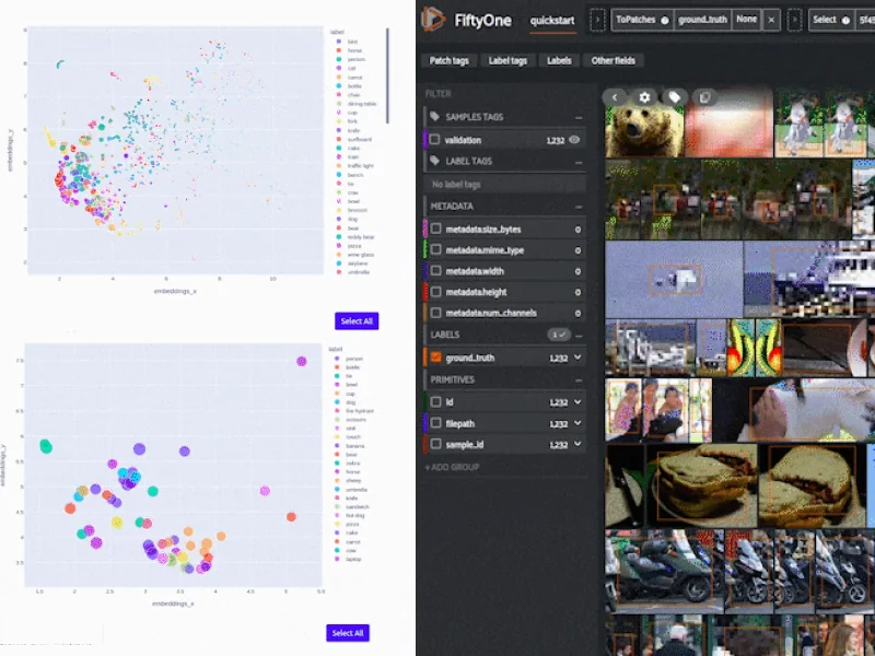 FiftyOne Embeddings Visualization